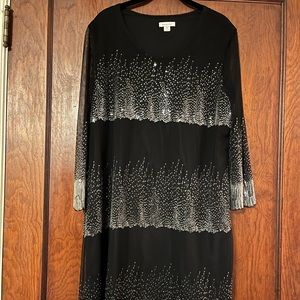 Evening Dress With Sequins